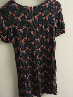 Dress 34 with blue and pink patterns  Thumbnail