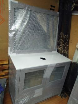 Bathroom Set Come With Mirror And Sink