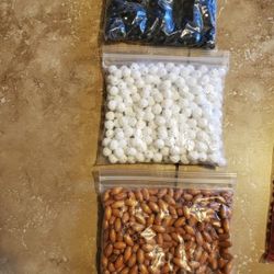 3 Bags Of Beads