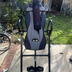 Health Gear Inversion Table With Massage Pad For Back