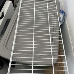 White Wire Shelf 3ft x 16in