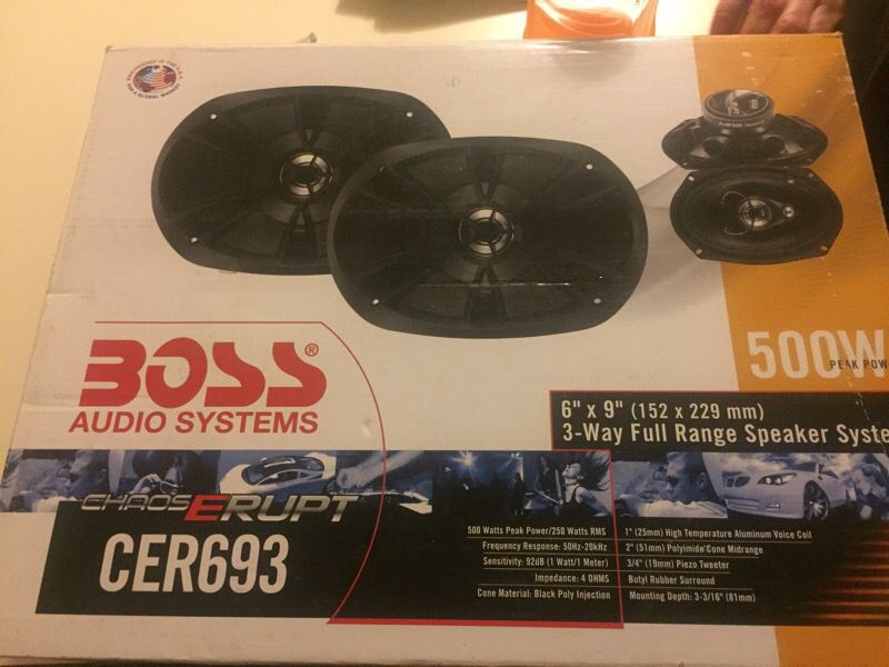 Boss Audio Speakers