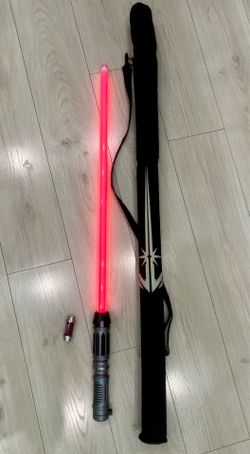 Disney Star WarsGalaxys Edge Savis Workshop Lightsaber Power Control Red Purple 2 Crystals