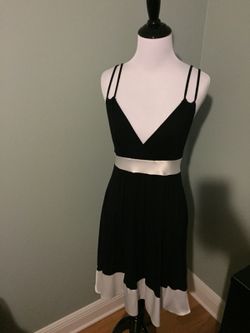 Black/White Dress