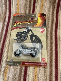 Matchbox Indiana Jones Themed Ducati Scrambler 