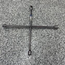 Four Way 24” Chrome Lug Wrench