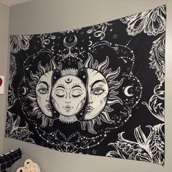 sun & moon tapestry