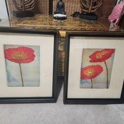 Poppy Framed Art