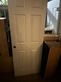 White 6-Panel Interior Door