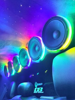 Rainbow LED SUPER LOUD Custom Knob Control Voice Controla Voz Sonido Clean Install Mismo Día Same Day Mejor Precio Best Price Swing by Pásale Abierto 
