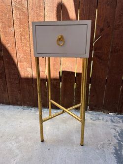 White side table