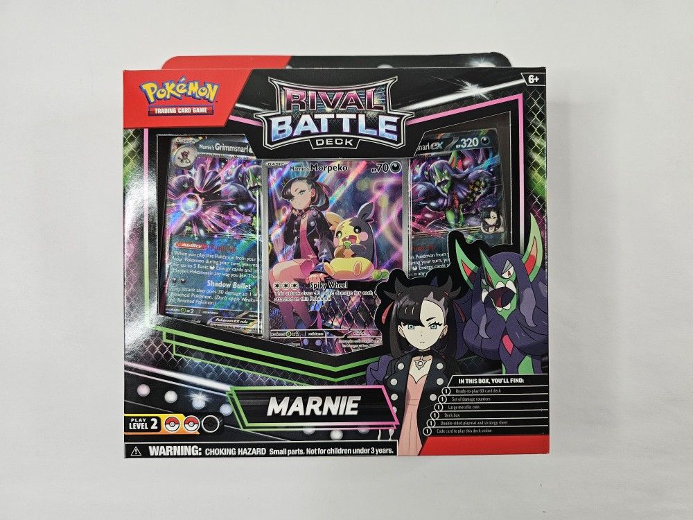 Pokemon Rival Battle Deck Marnie (New) (Sealed)