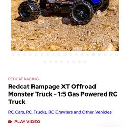 1/5th Scale Rampage XT