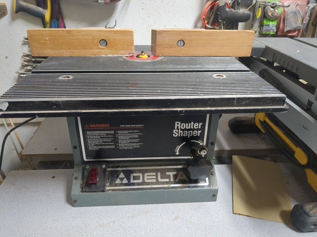 Delta Router/ Shaper Table