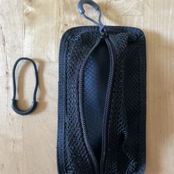 Tactical Mesh Pouch For Hook And Loop Black