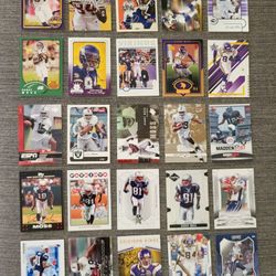 Randy Moss Lot of 25 Total DIFFERENT Football Cards HIGH GRADE You Got Mossed Vikings Raiders