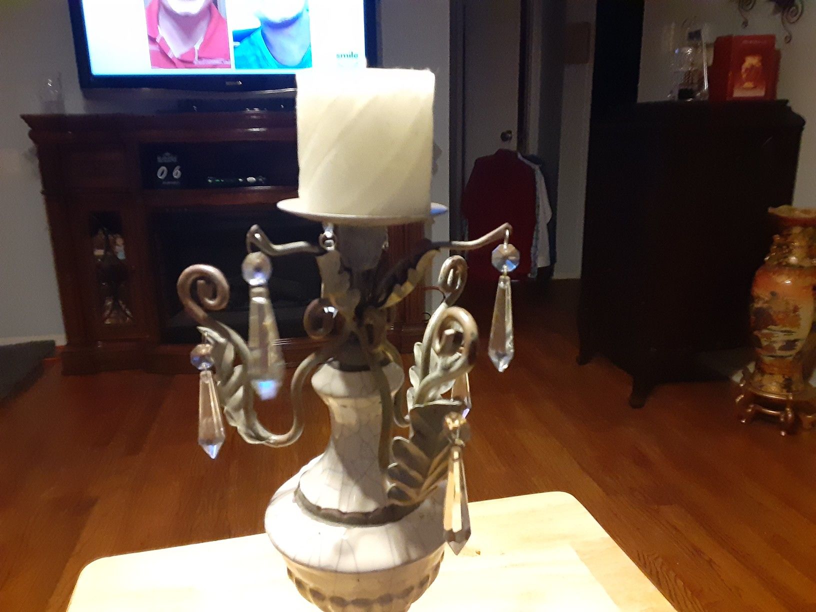 Look at THIS Beautiful VINTAGE CANDLE HOLDER Wow Is it Nice Looking