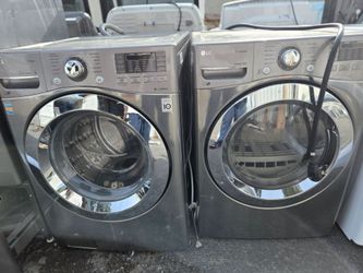Lg Washer And Dryer Set 30-day Warranty