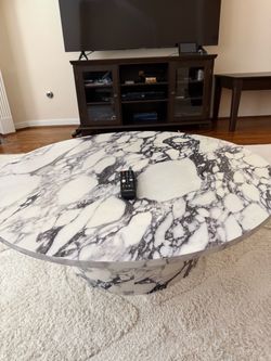 Round Marble Coffee Table