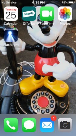 Mickey mouse telephone
