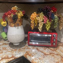 Dos Arreglos De Uvas Y Duraznos  Con Arena De Florida   HORNO NO INCLUIDO !