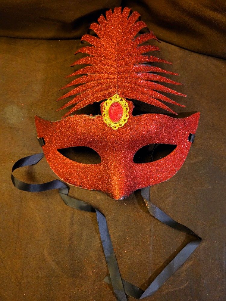 HALLOWEEN GLITTER MASK