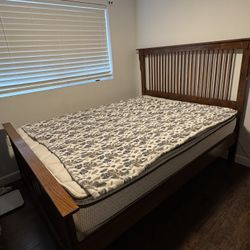 Queen Mission Bed Frame
