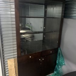 OBO 6 Foot Tall China Cabinet For Sale $50 OBO