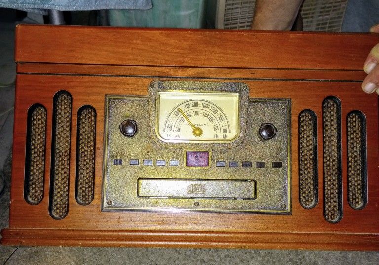 Radio, Cassette Player, And Record Player
