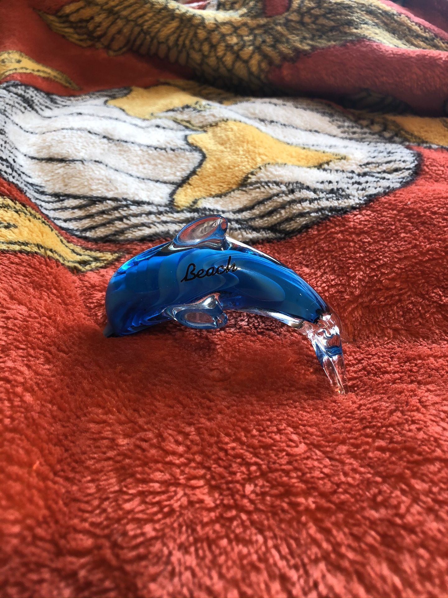 Blue Dolphin Paperweight