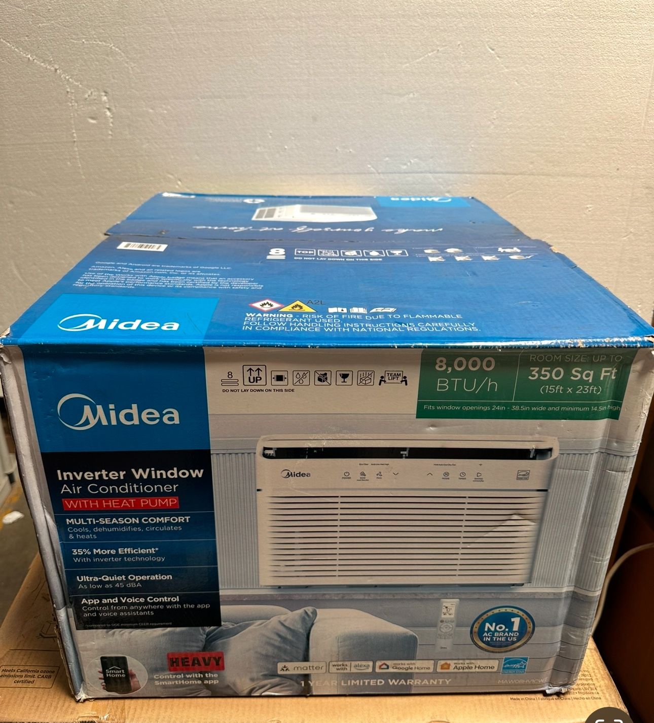 Window Air Conditioner With Heater