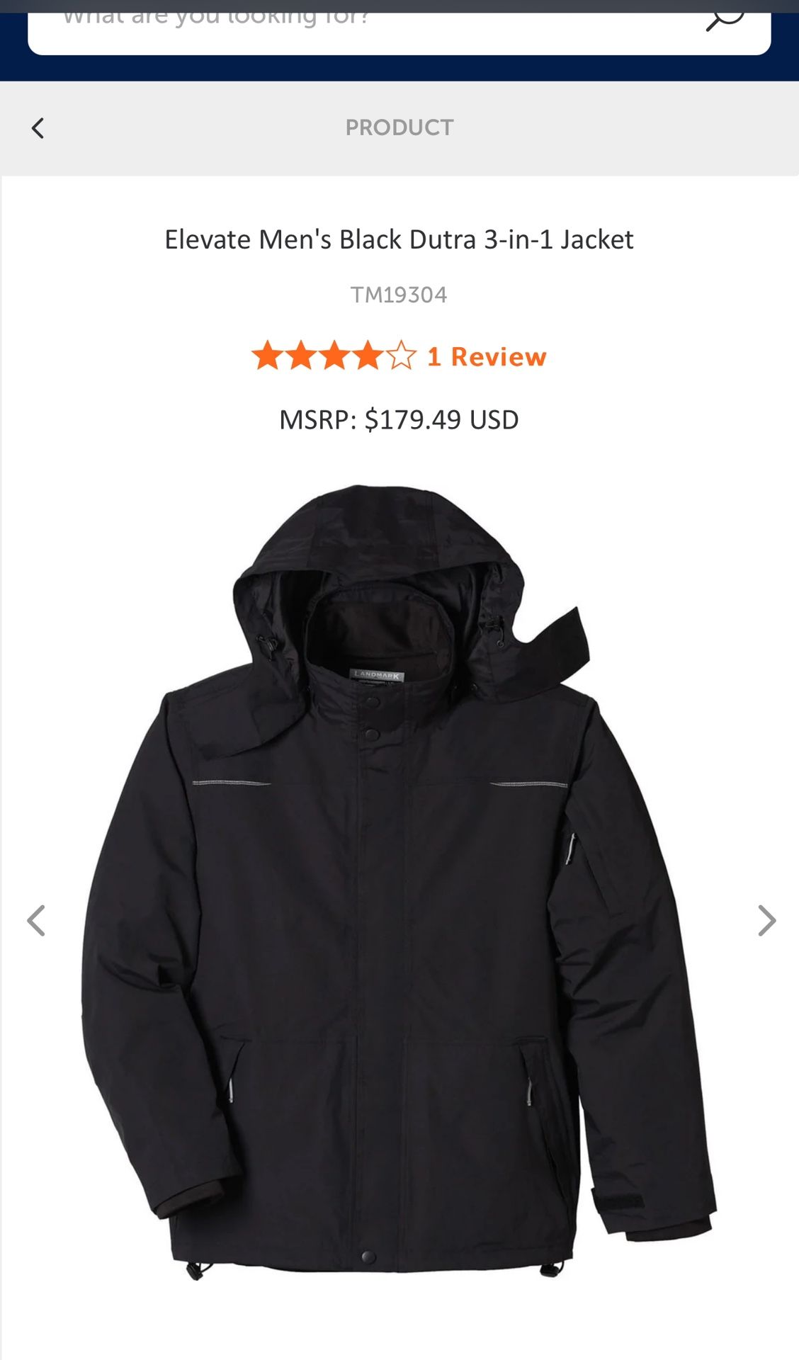 Trimark DUTRA 3-in-1 Waterproof Jacket