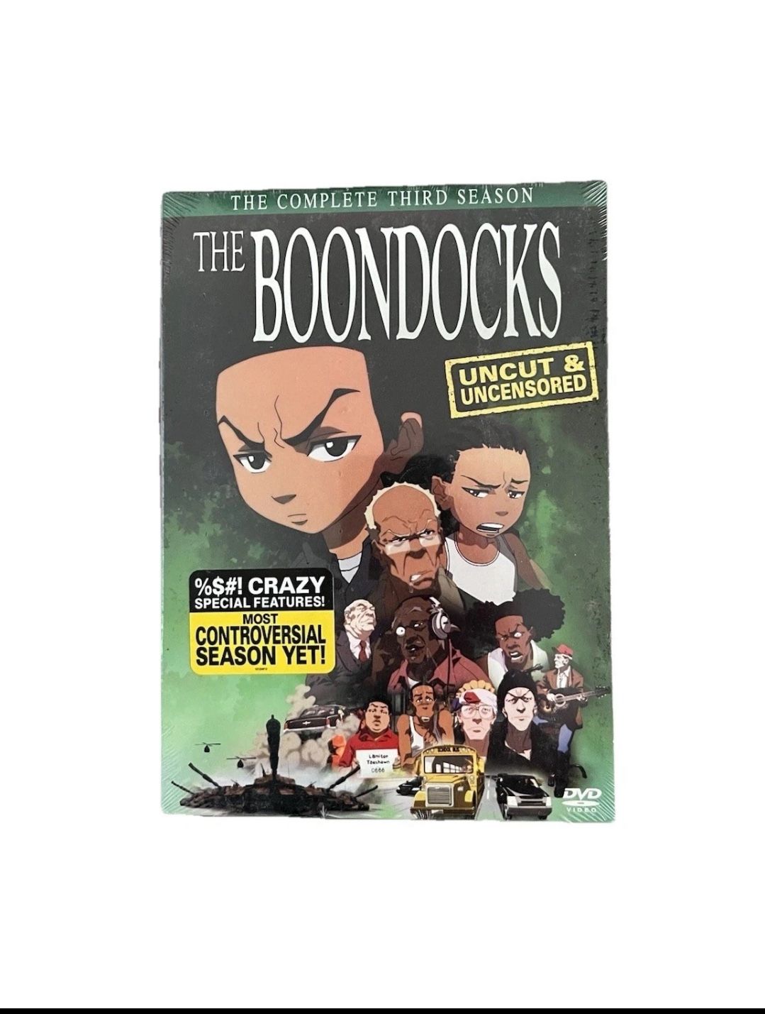 The Boondocks: The Complete Third Season (DVD, 2010, 3-Disc Set) Brand New
