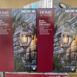 Home Decorators Collection Cambridge Outdoor Essex Bronze Wall Lantern Sconce