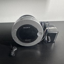 Sony Dream Machine ICF-C7IP AM/FM Radio Alarm Clock Apple iPhone/iPod Dock 30pin
