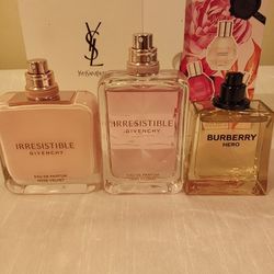 Givenchy, Burberry, YSL, Spice Bomb 