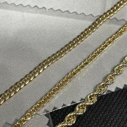 8 Inch 10k Gold Bracelets