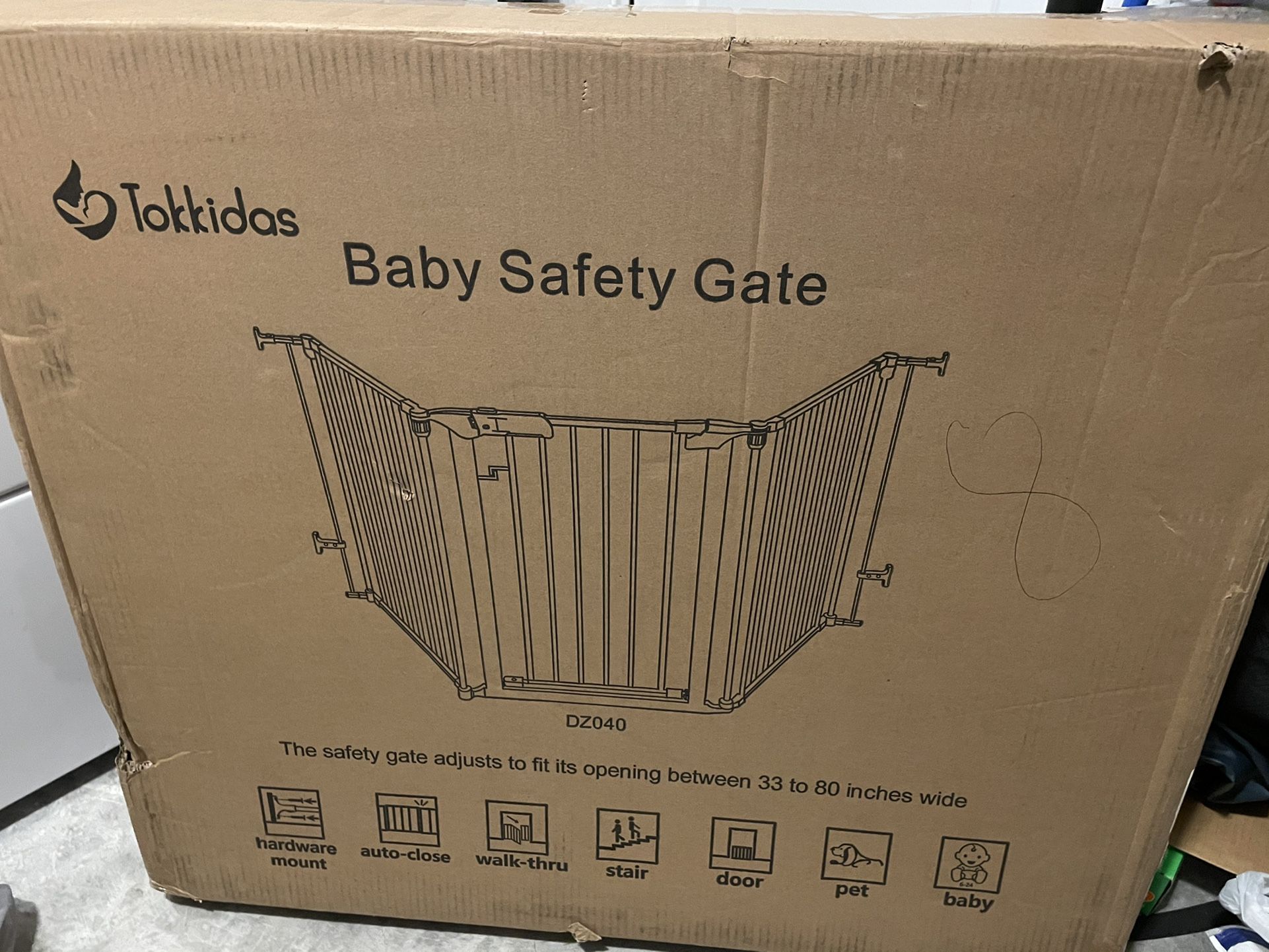 Tokiddas Baby Safety Gate
