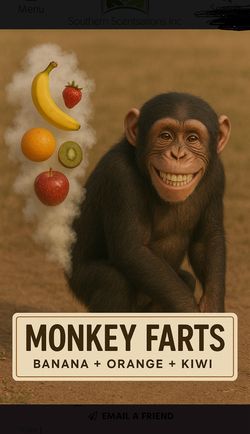 “Smells Better Than It Sounds” Monkey Farts Home Burning Oil (Fruity & Sweet)