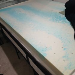 Cooling full size 4 inch mattress pad