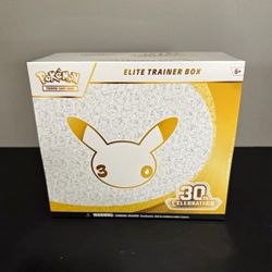 Pokémon TCG 30th Celebration ETB Elite Trainer Box Sealed