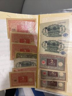 German Empire republic Banknotes