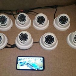 8 HD Cameras With DVR Recorder - Hablo Espanol$SPECIAL OFFER‼️