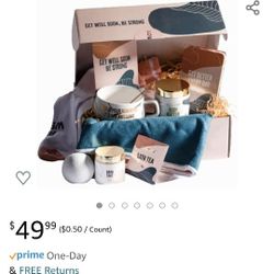 Care Package for Women, Get Well Soon Gifts for Women, Self Care Gifts for Women, 13pc Sympathy Gifts, Spa Kit, Get Well Soon Gift Basket, Thinking of