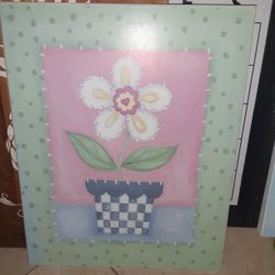 Flower Pot Frame 16 W By 20 L