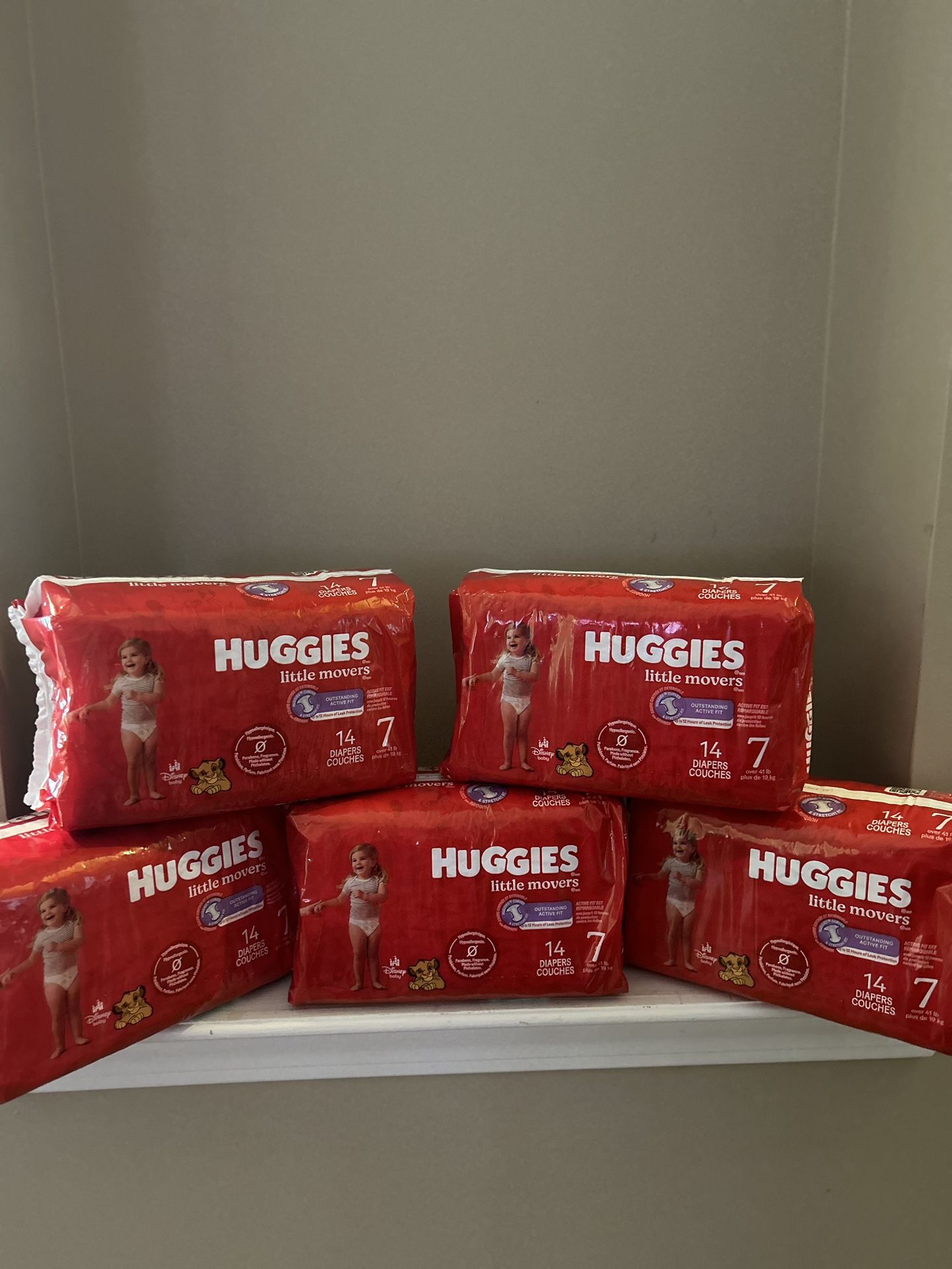 Huggies Little Movers Diapers Bundle