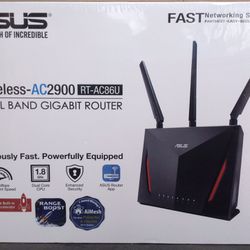 New ASUS  Wireless Gigabit router AC2900 RT-AC86U Dual band router