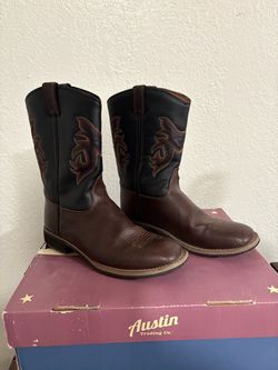 Austin Trading Co. Western Cowboy Boots