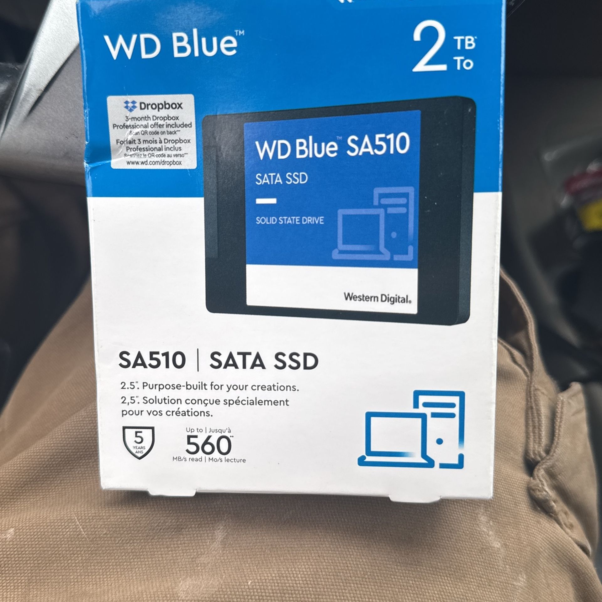 WD Blue 2TB SSD