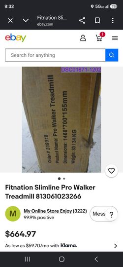 Pro walker treadmill